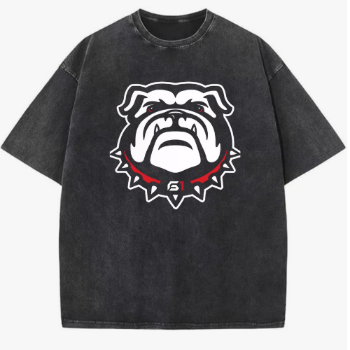 Oversized Vintage Tee Bulldog