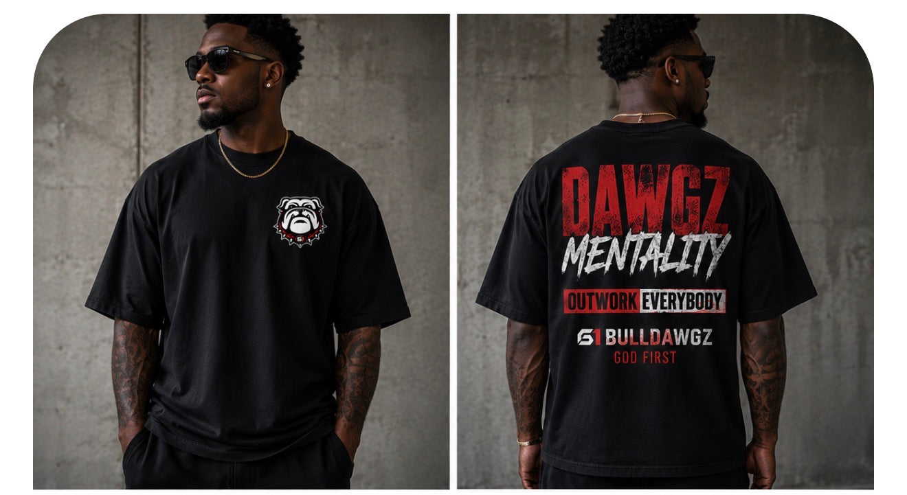 OVERSIZED UNISEX DAWGZ MENTALITY