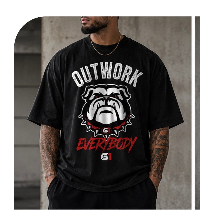 OUTWORK EVERYBODY OVERSIZED TEE